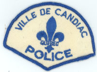 CANADA,QUEBEC,CANDIAC POLICE 1